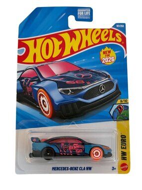 Hot Wheels 2026 Mercedes-Benz CLA HW HW Euro 9/10 181/250 New